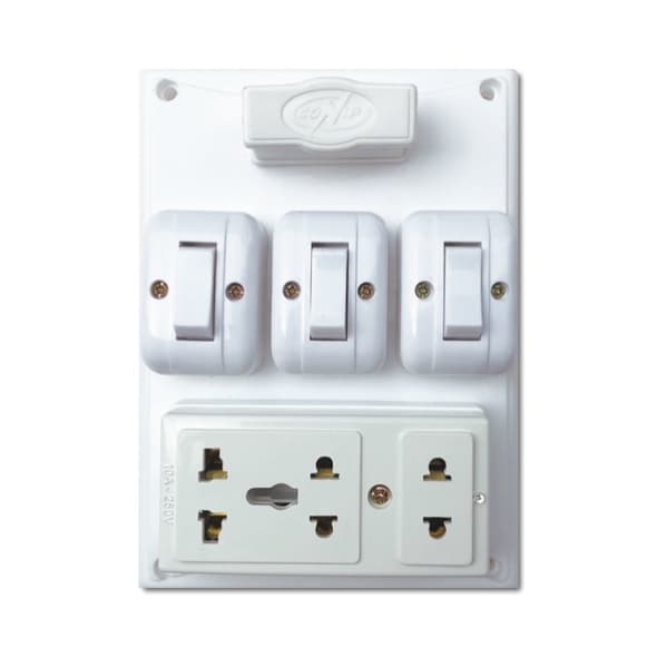 Bảng điện ráp sẵn - Taplo N52T 3CT