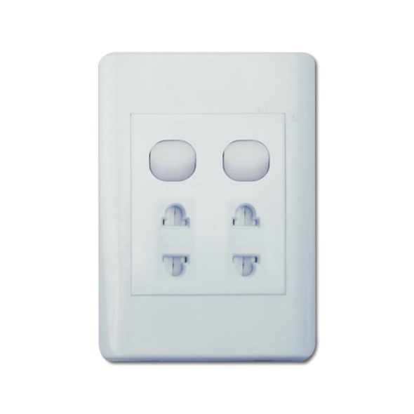 Hộp nổi ráp sẵn CNA12 - 2 ct- 2 ổ có dây